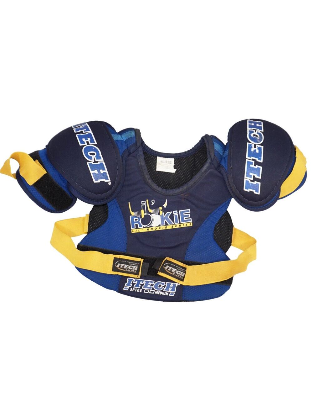 Youth Medium Player - Itech Lil Rookie SP105 Hockey Chest Shoulder Pads - YTH M